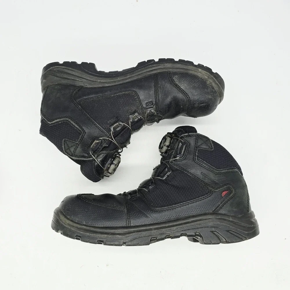 Red Wing Tradesman Boots Mens 11.5D 6614 Steel Toe BOA 5